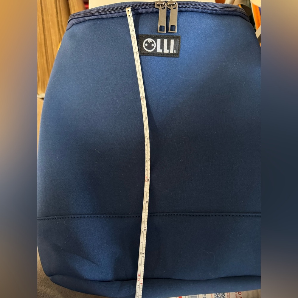 🎒OLLI Navy Blue insulated Backpack Bucket Cooler carry all travel hiking  - NWT - Picture 5 of 6